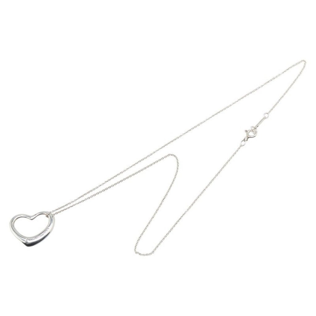 Heart Pendant Necklace Sterling Silver