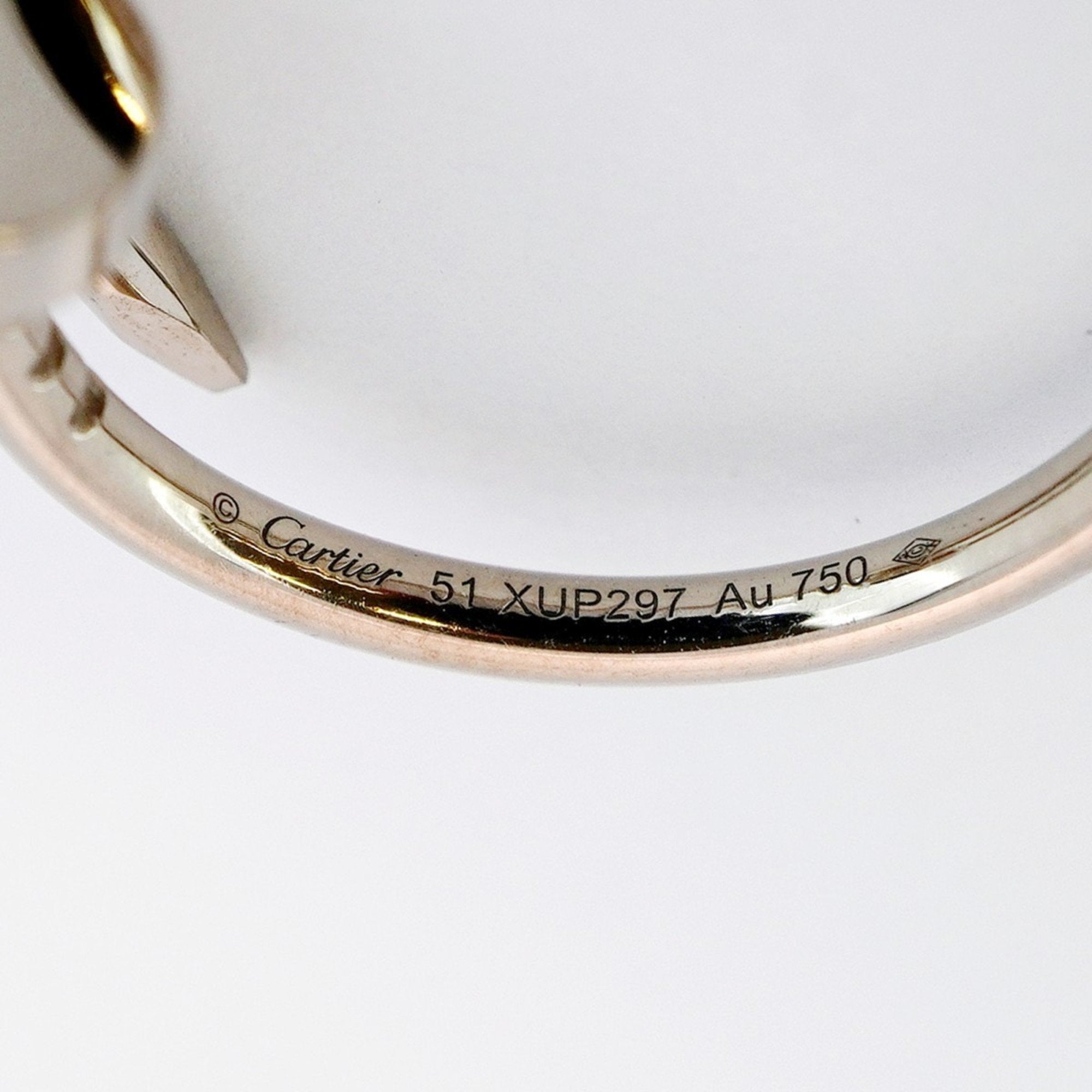 Juste un Clou Ring 18K White Gold Small