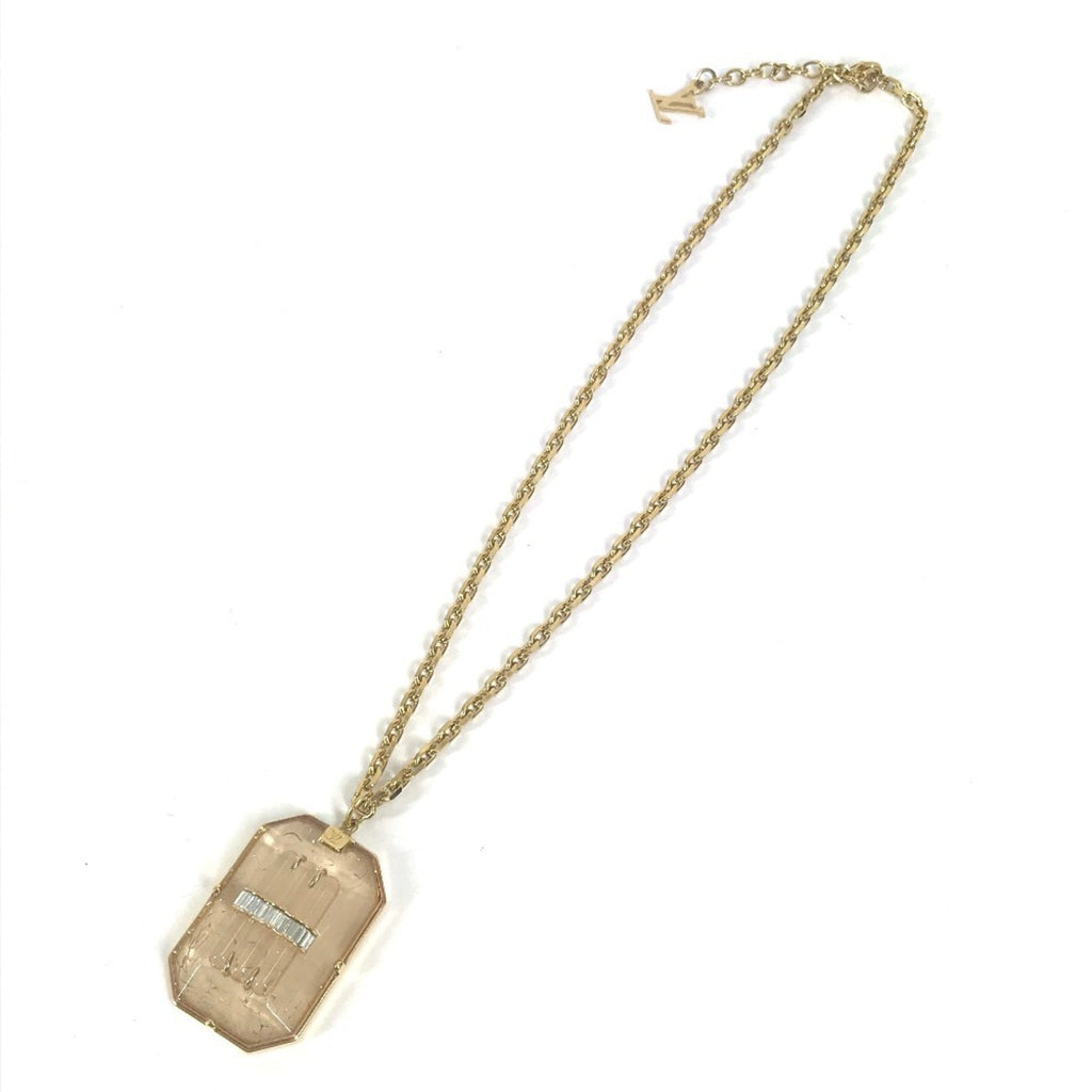Pendant Necklace Metal Gold