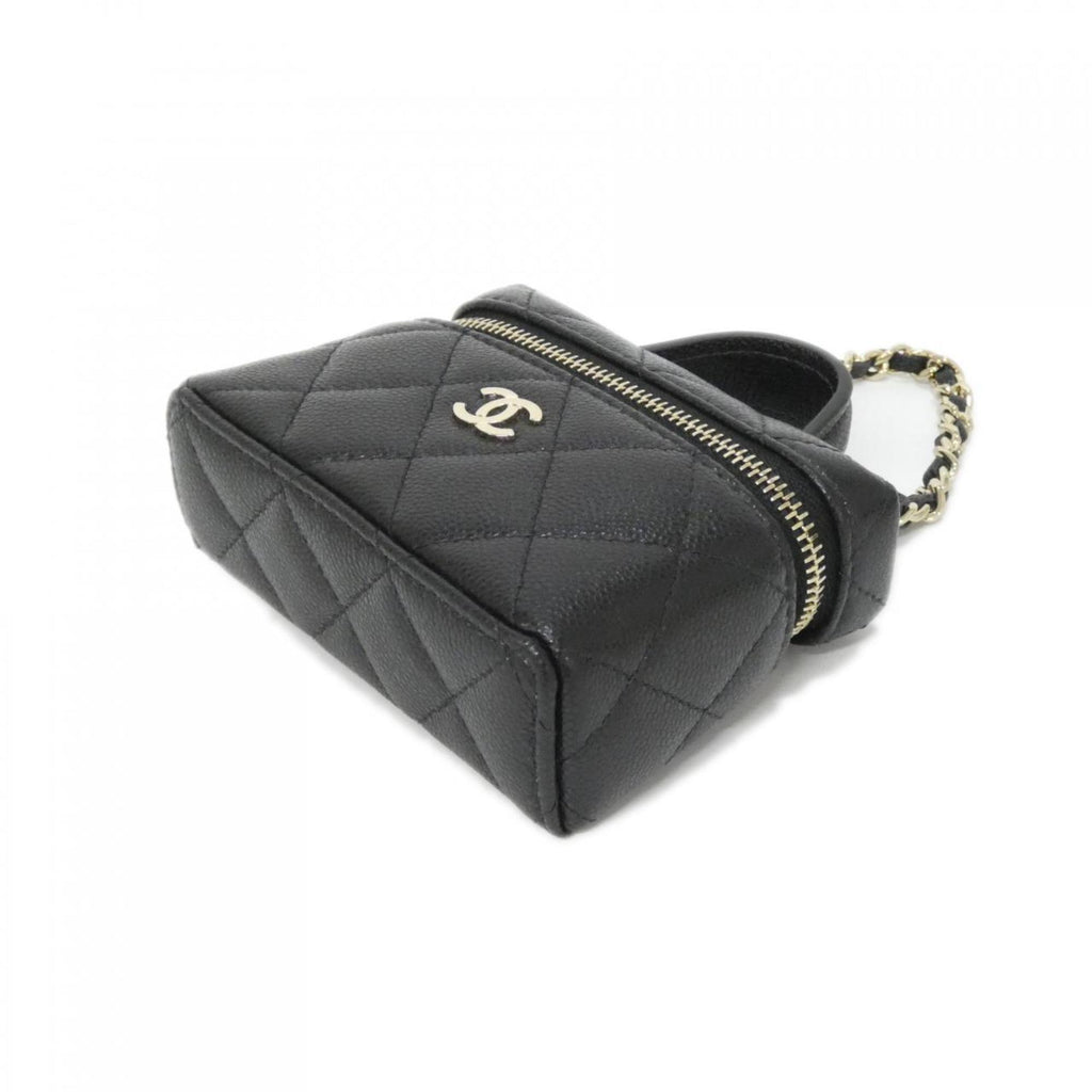 Charm Black Leather Handbag Charm