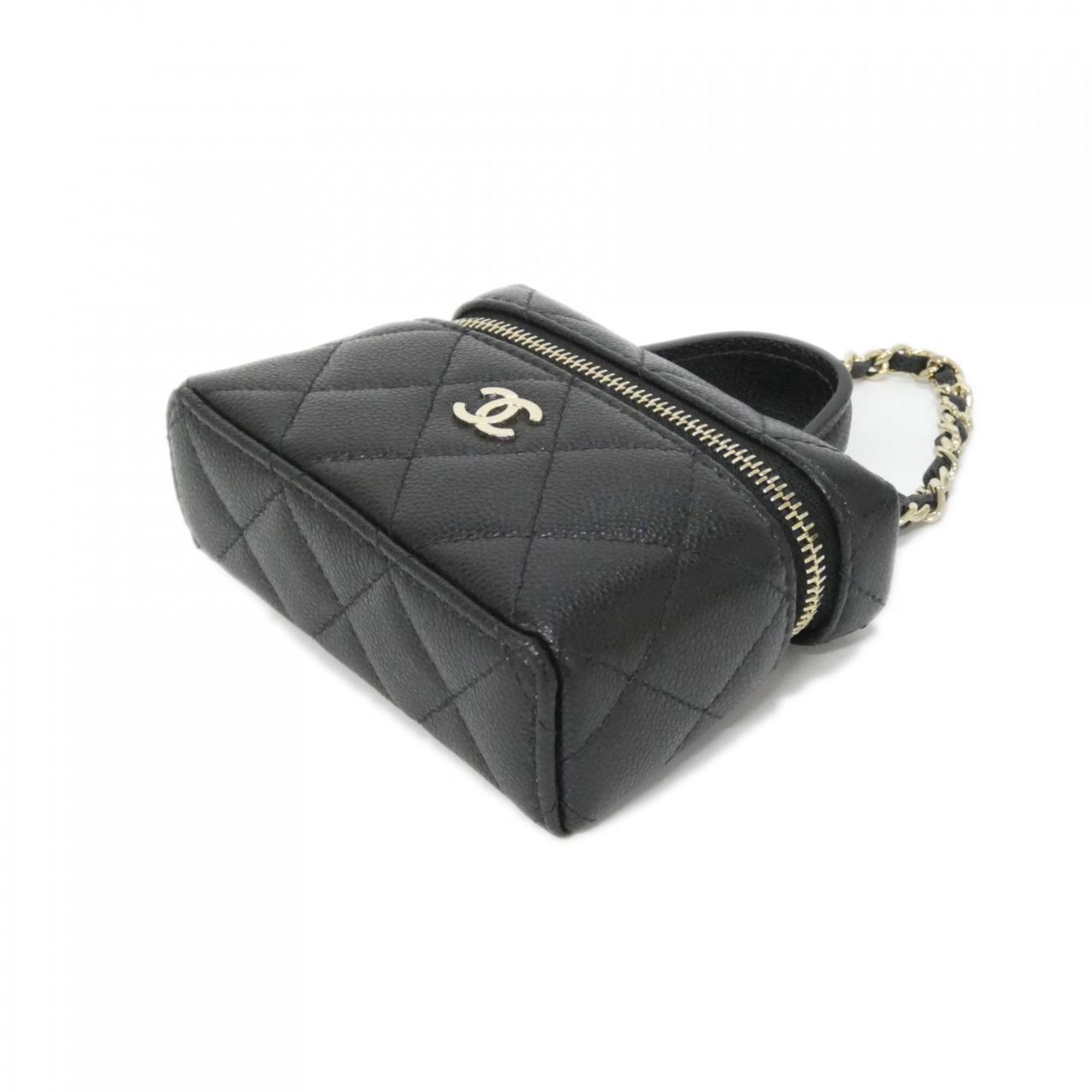 Charm Black Leather Handbag Charm
