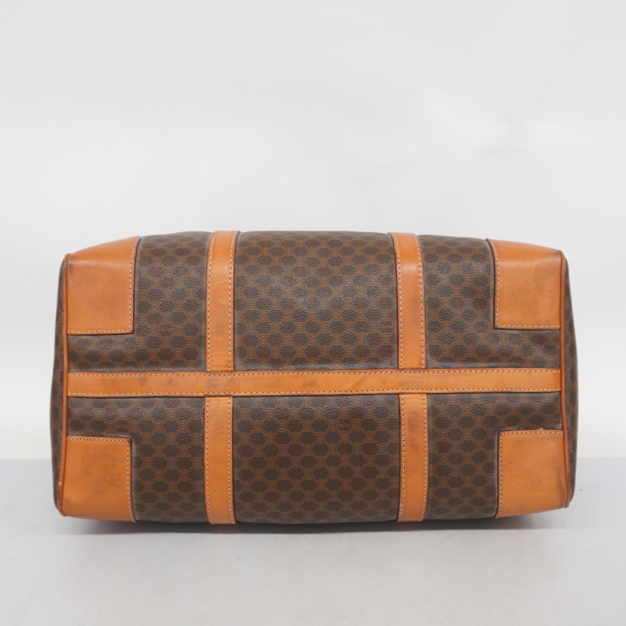Vintage Duffle Bag Macadam Coated Canvas Large