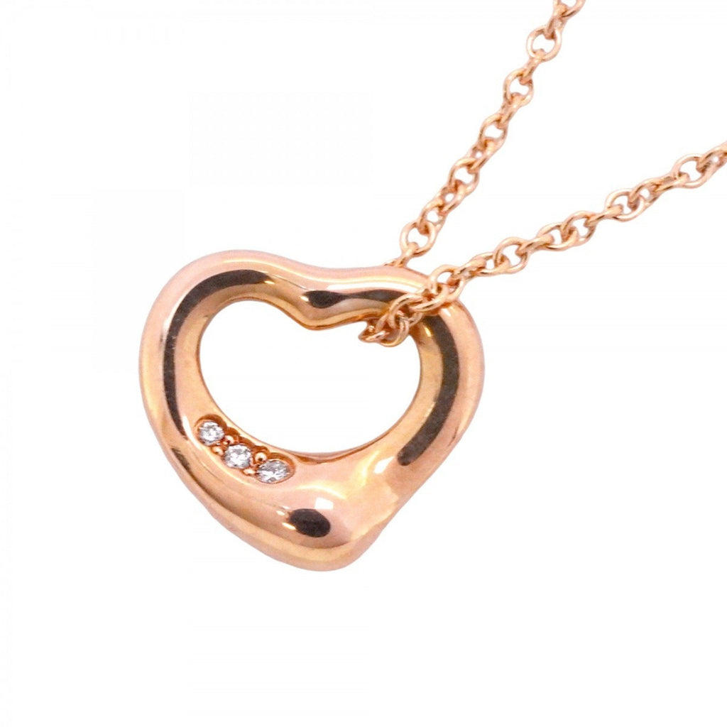 Pendant Necklace 18K Rose Gold with Diamond