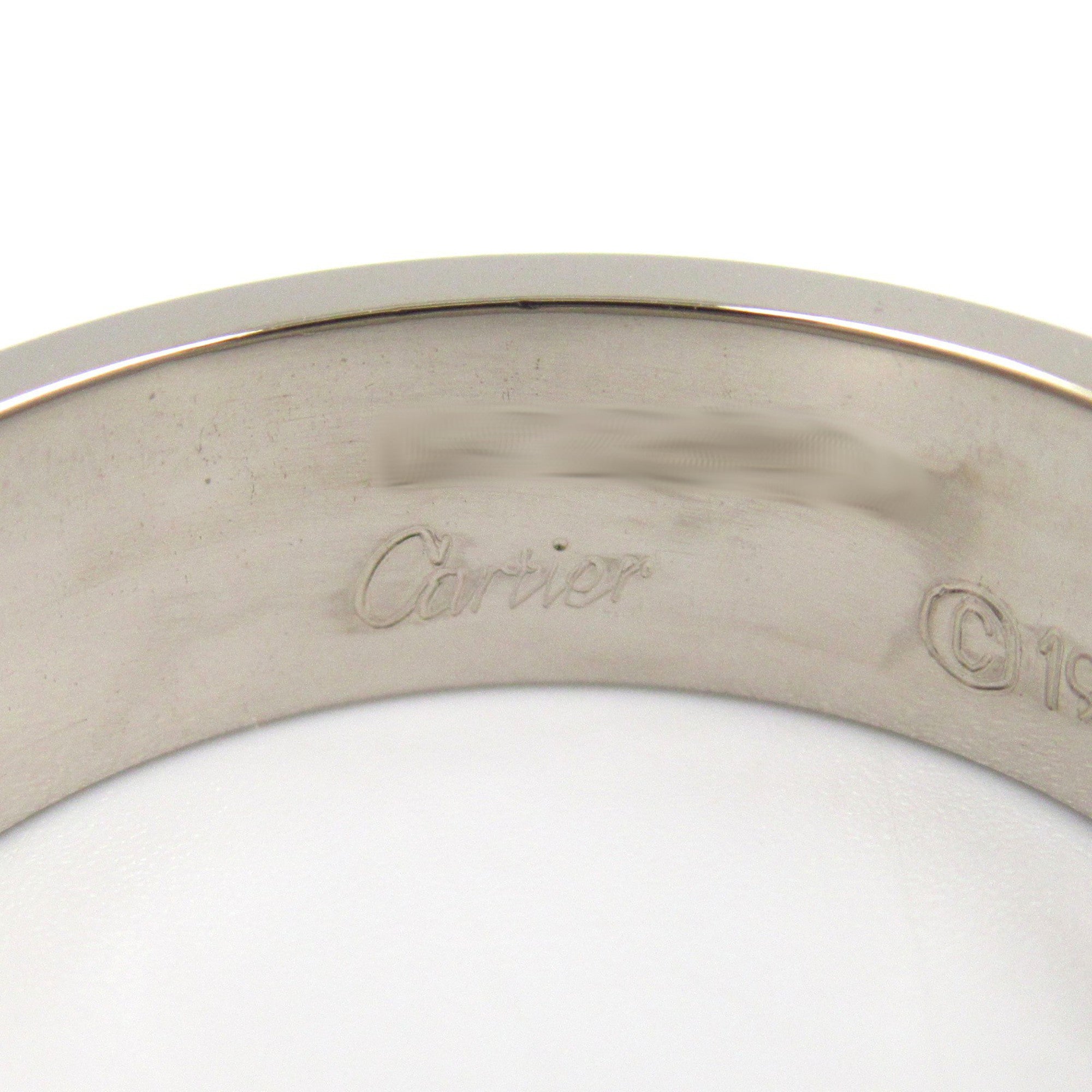 Love Ring 18K White Gold