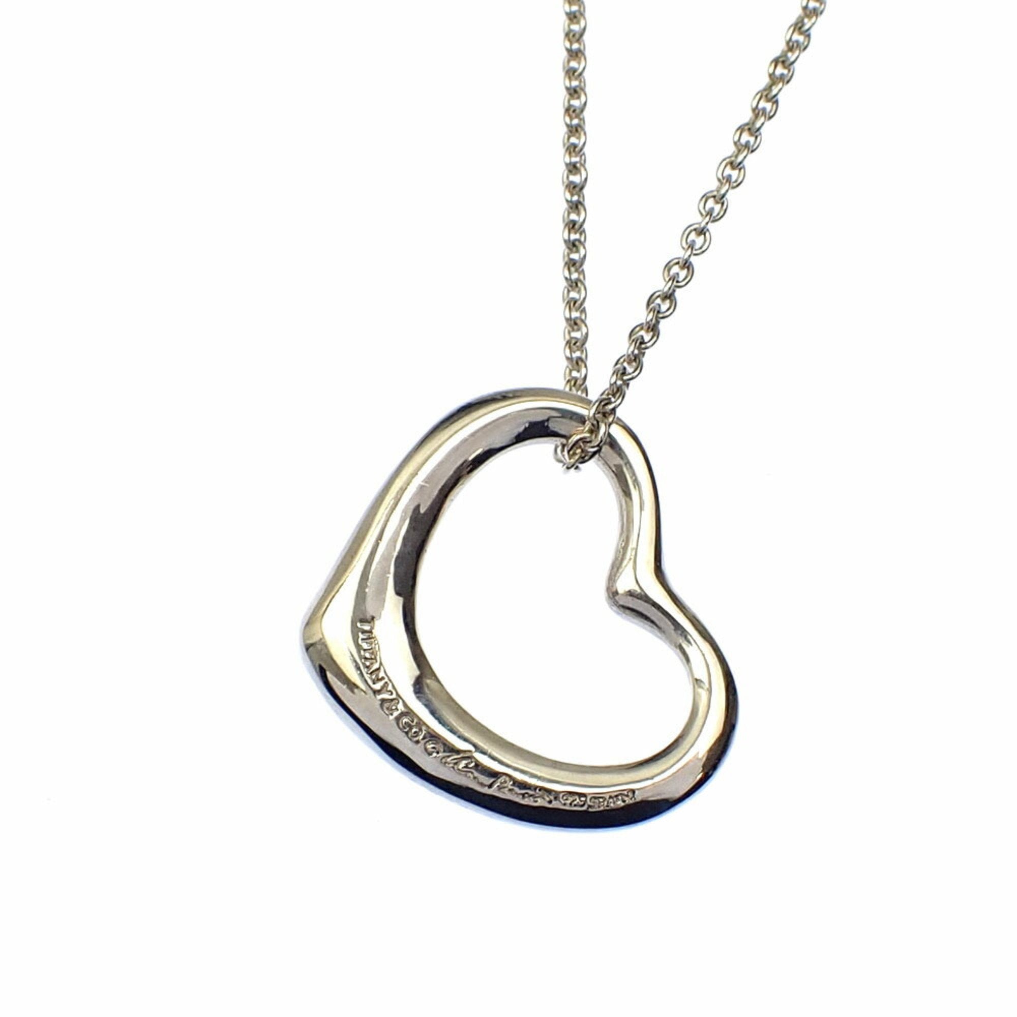 Elsa Peretti Pendant Necklace Sterling Silver 18mm