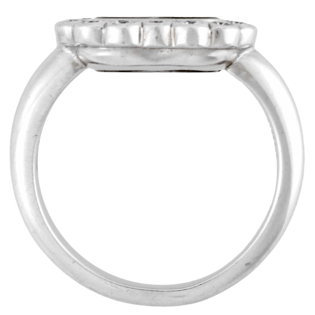 Band Ring 18K White Gold
