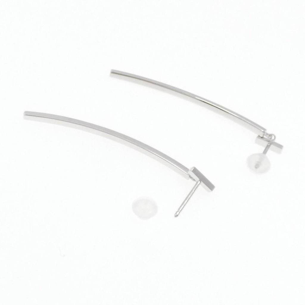 Earrings 18K White Gold