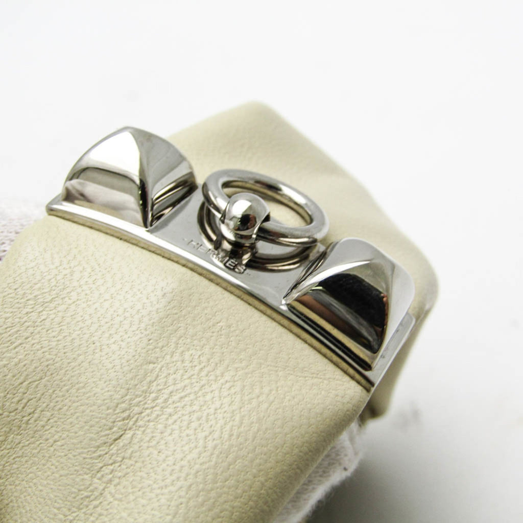 Medor Bangle Leather Light Beige Bracelet