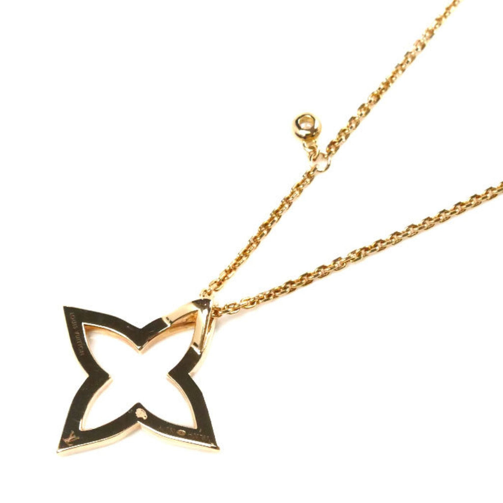 Ombre Blossom Pendant Necklace 18K Rose Gold with Diamond
