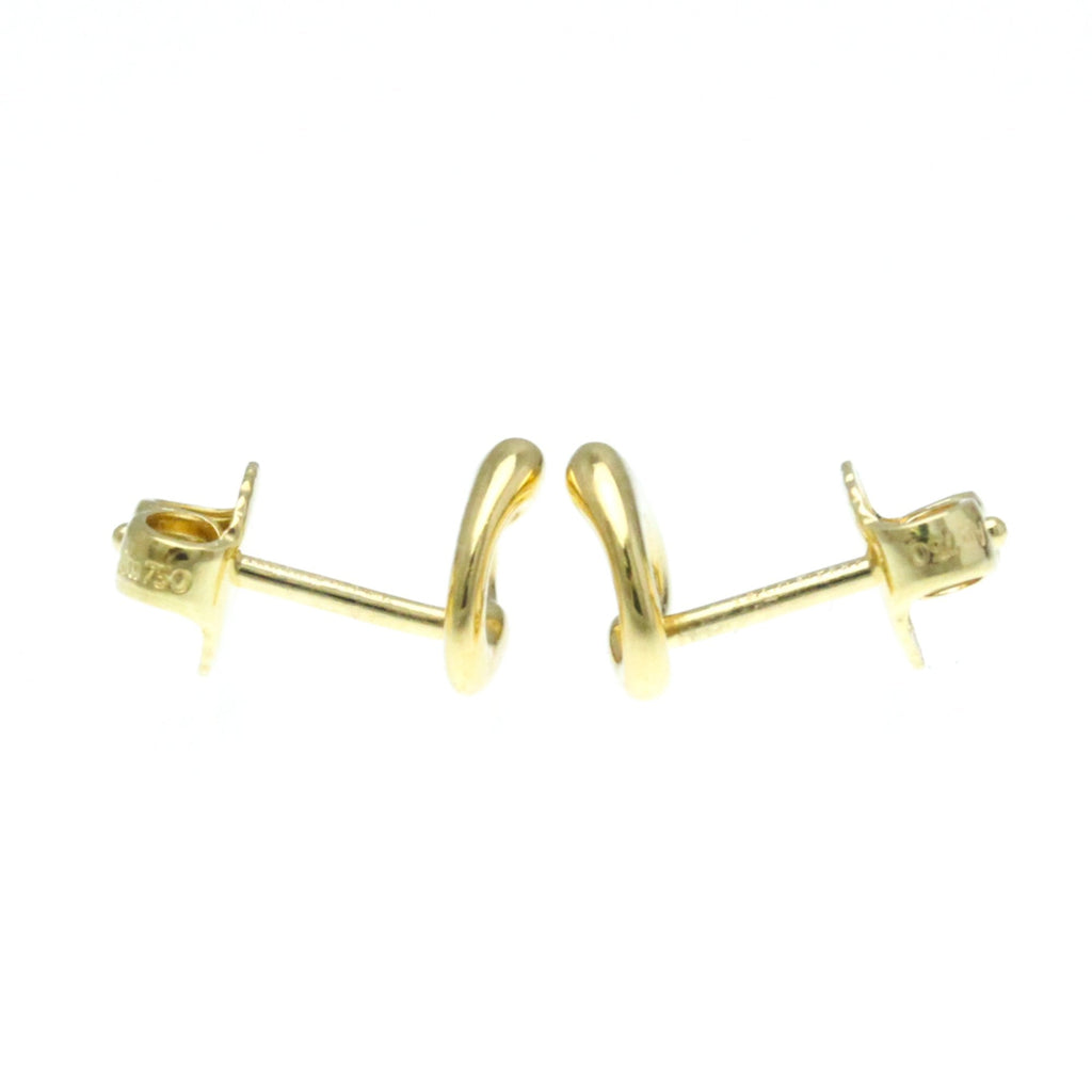 Open Heart Earrings 18K Yellow Gold 7.2mm 18K Yellow Gold
