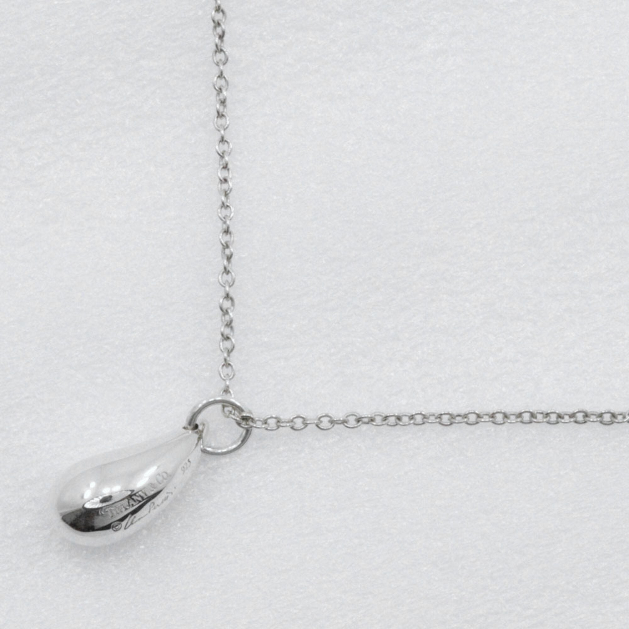 Elsa Peretti Pendant Necklace Sterling Silver 15mm