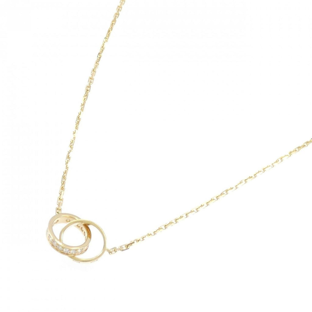 Love Pendant Necklace with Diamond Yellow