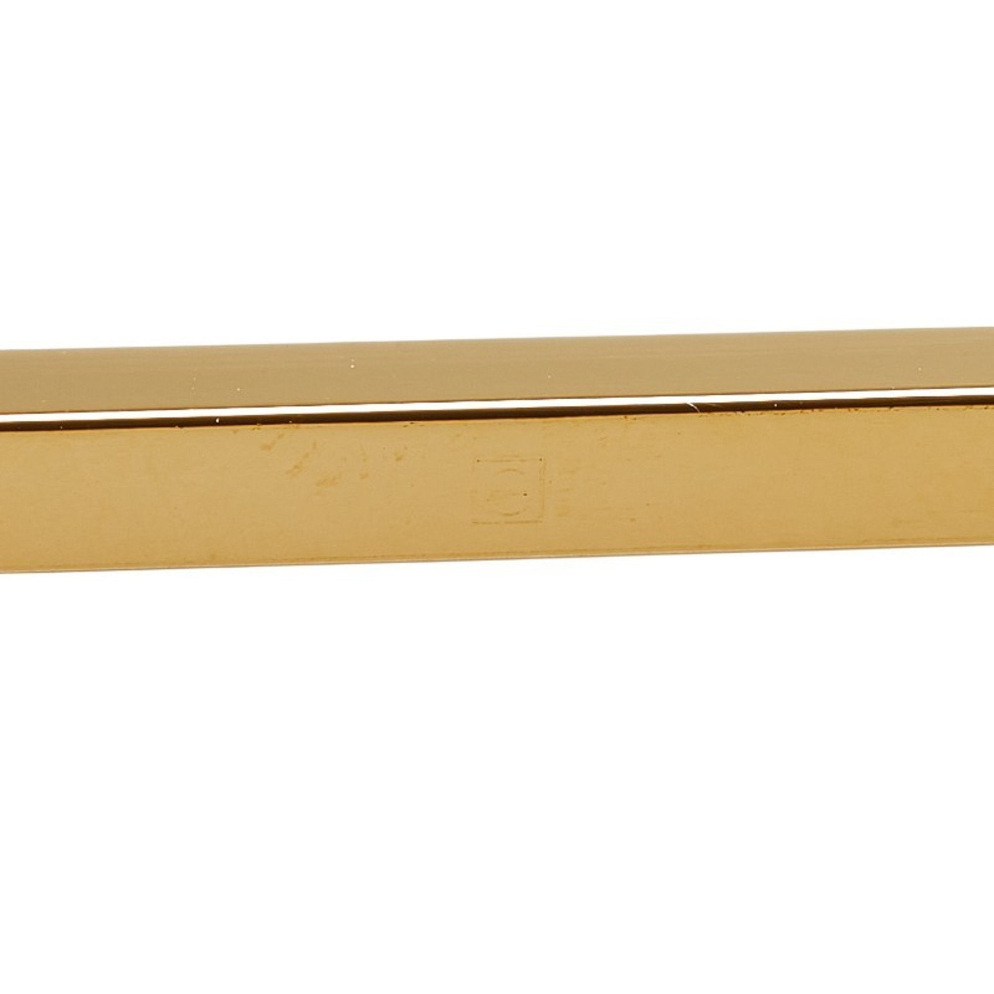 Single Earring Gold-Tone Metal
