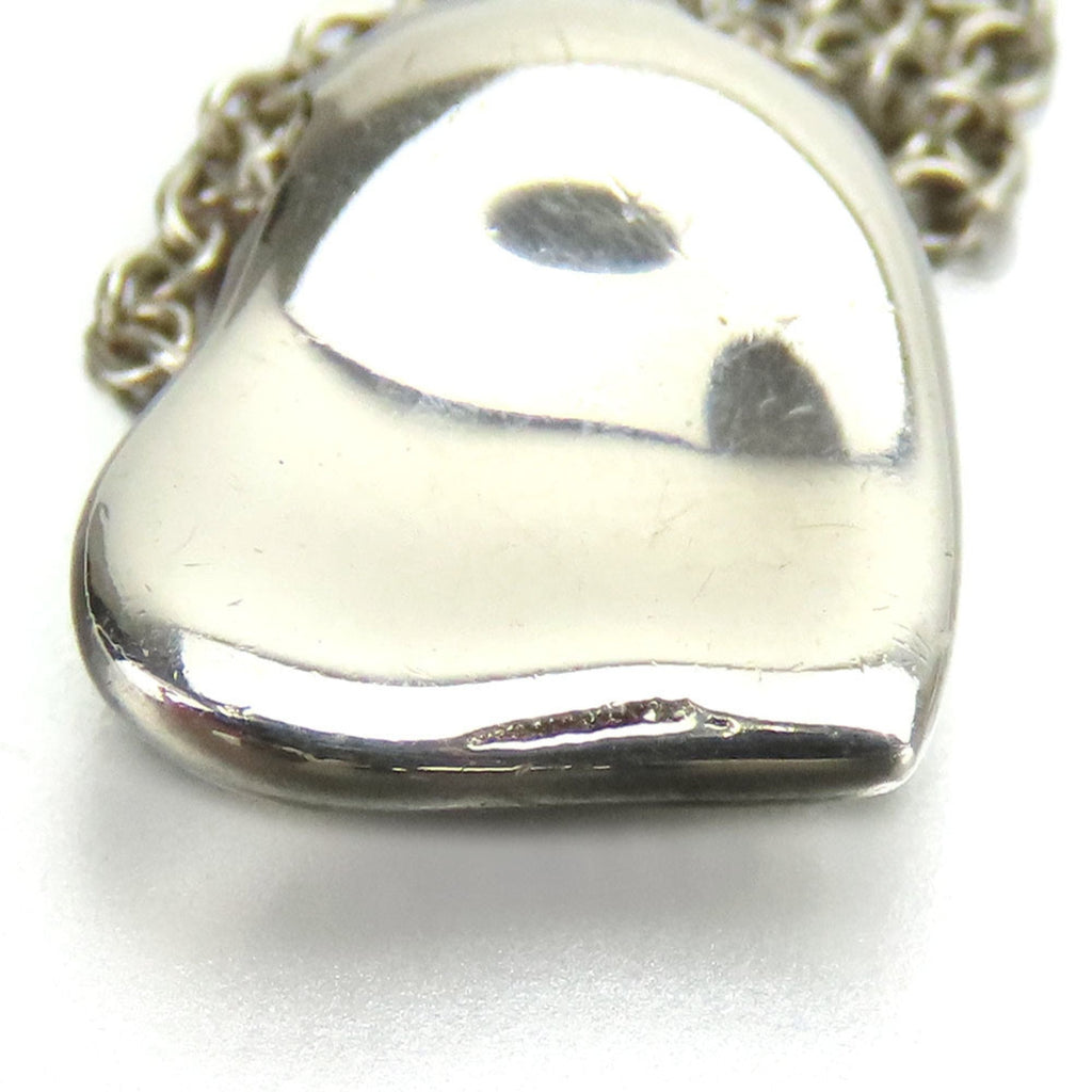 Full Heart Elsa Peretti Pendant Necklace Sterling Silver