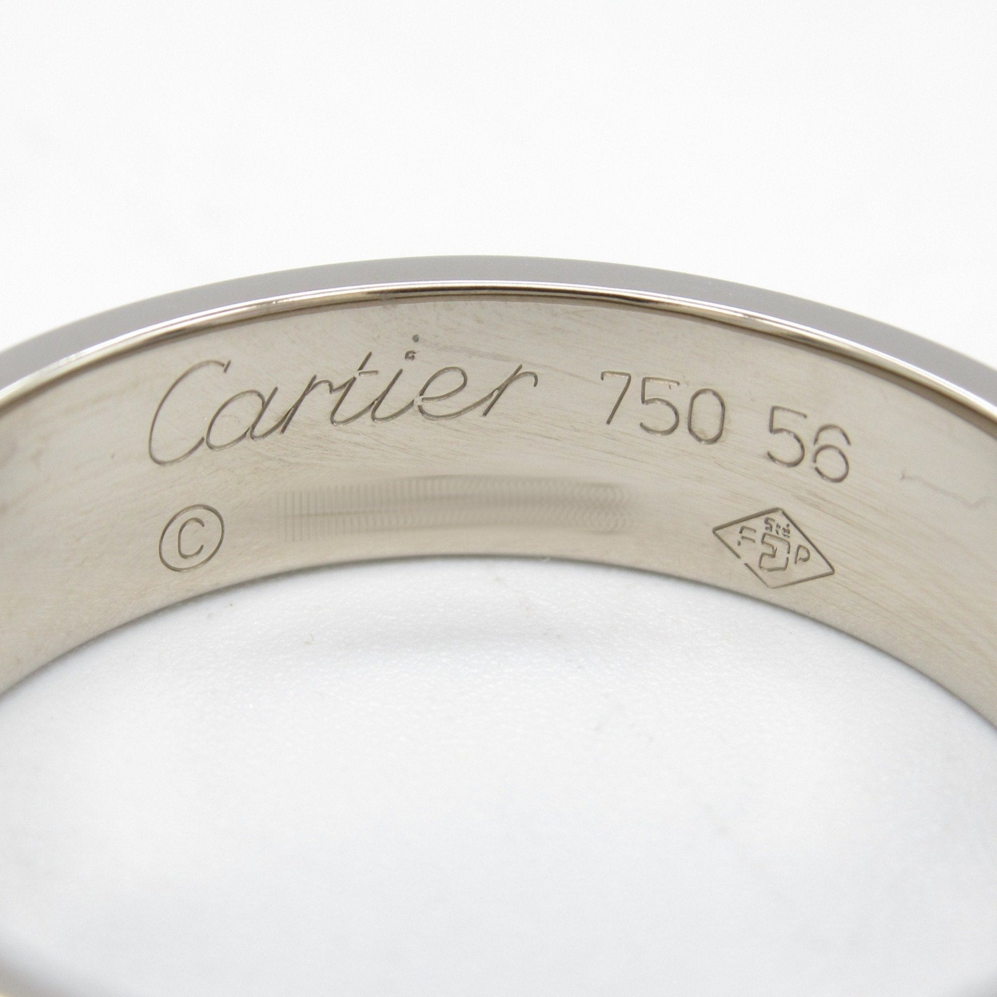 Love Ring 18K White Gold