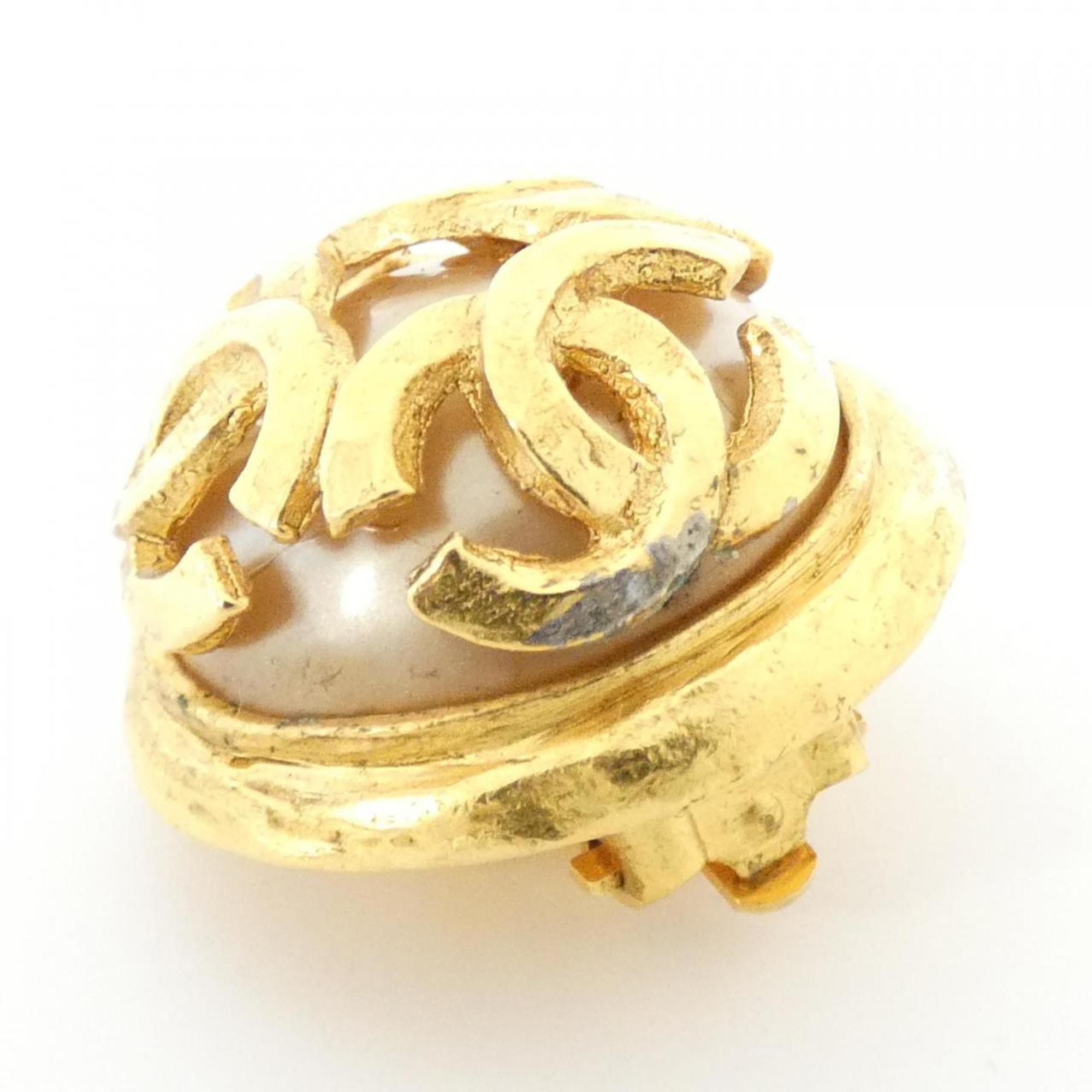 Clip-On Earrings Clip-On Gold-Tone Metal