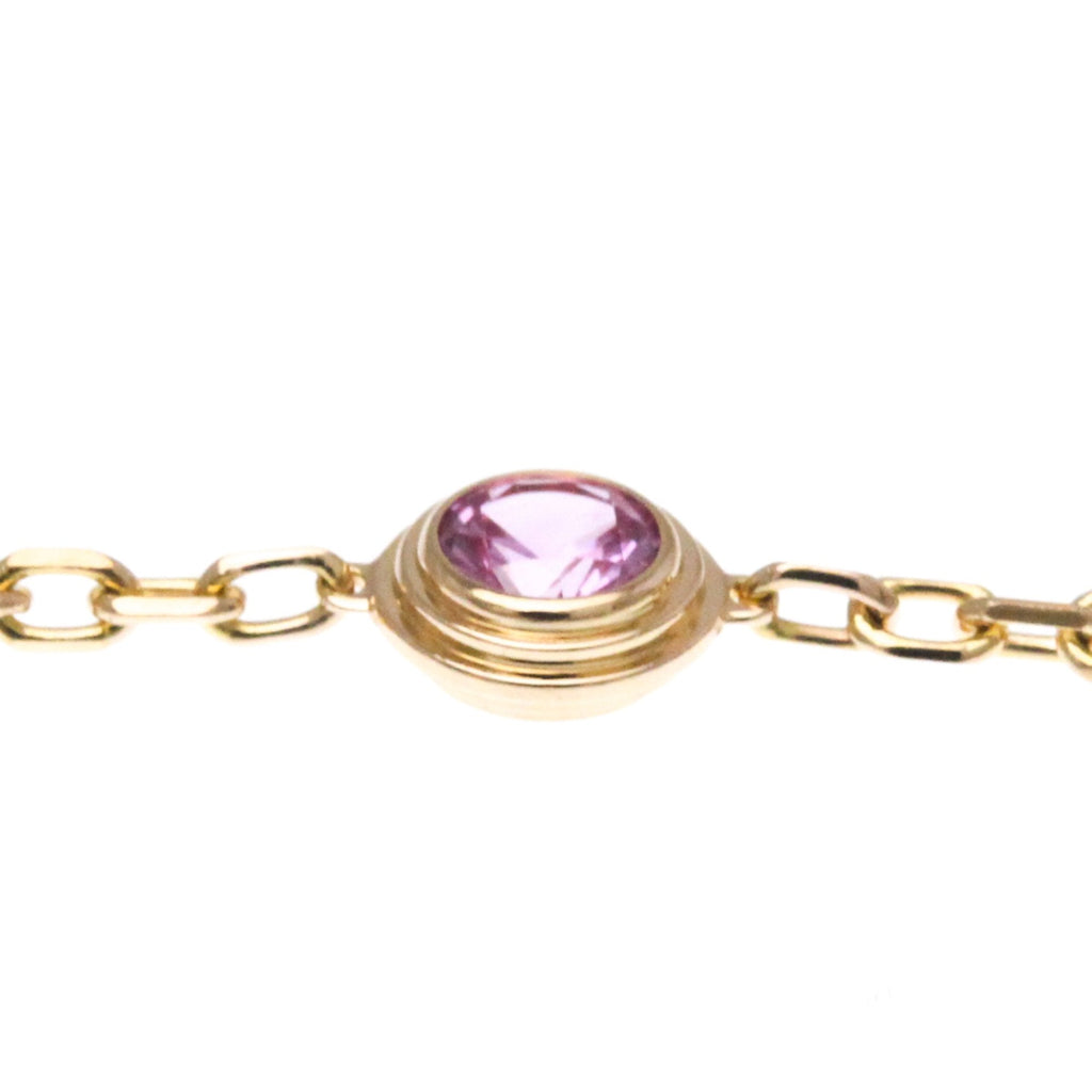 Charm Bracelet 18K Rose Gold with Sapphire