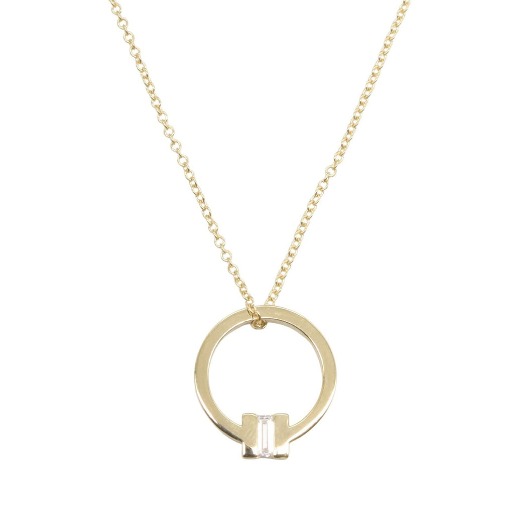 Pendant Necklace 18K Yellow Gold with Diamond