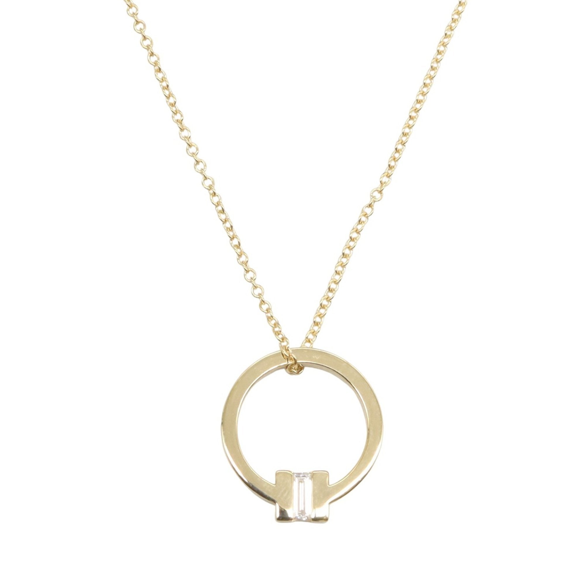 Pendant Necklace 18K Yellow Gold with Diamond