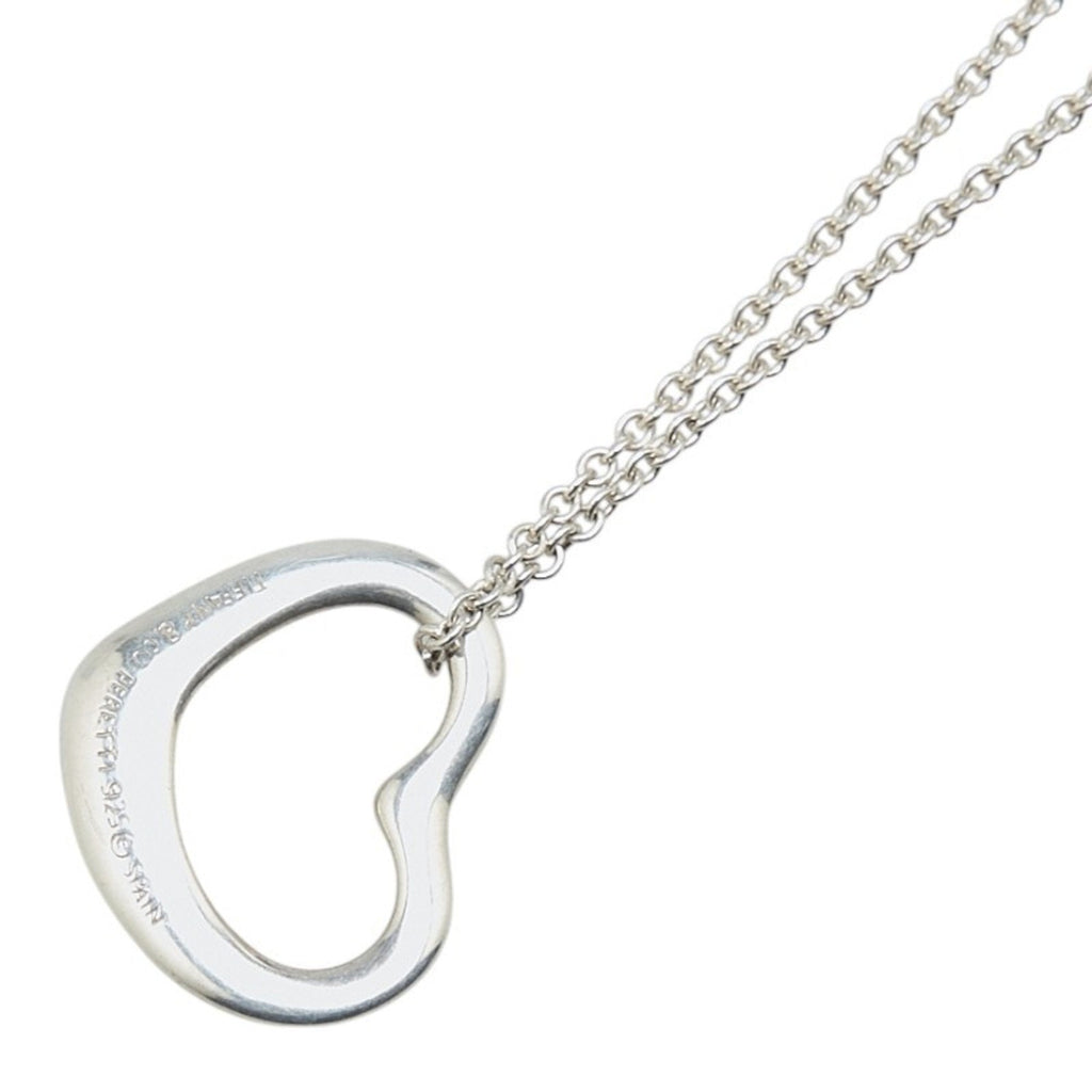 Heart Pendant Necklace Sterling Silver