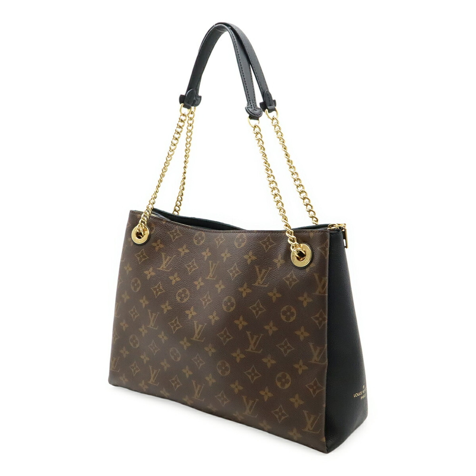 Surene Handbag Monogram Canvas with Leather MM