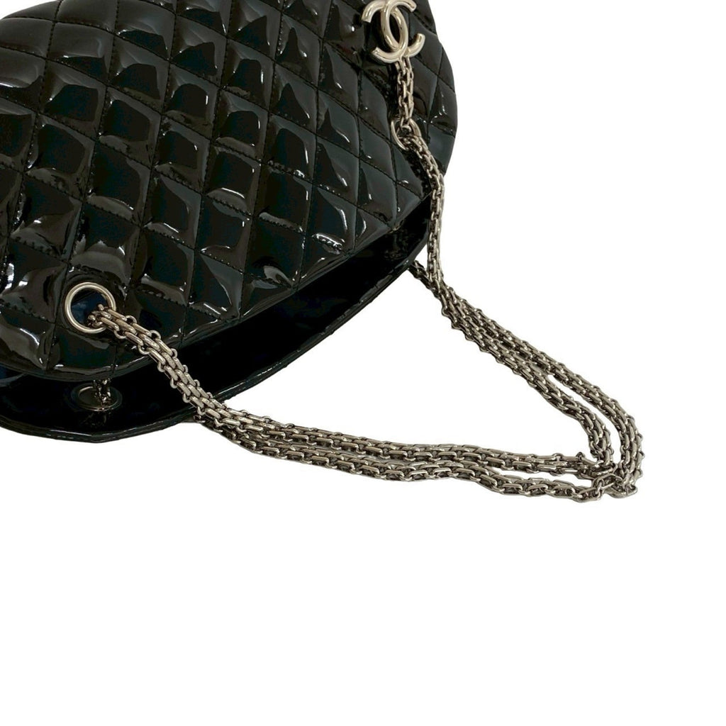 Just Mademoiselle Bag Quilted Patent Medium