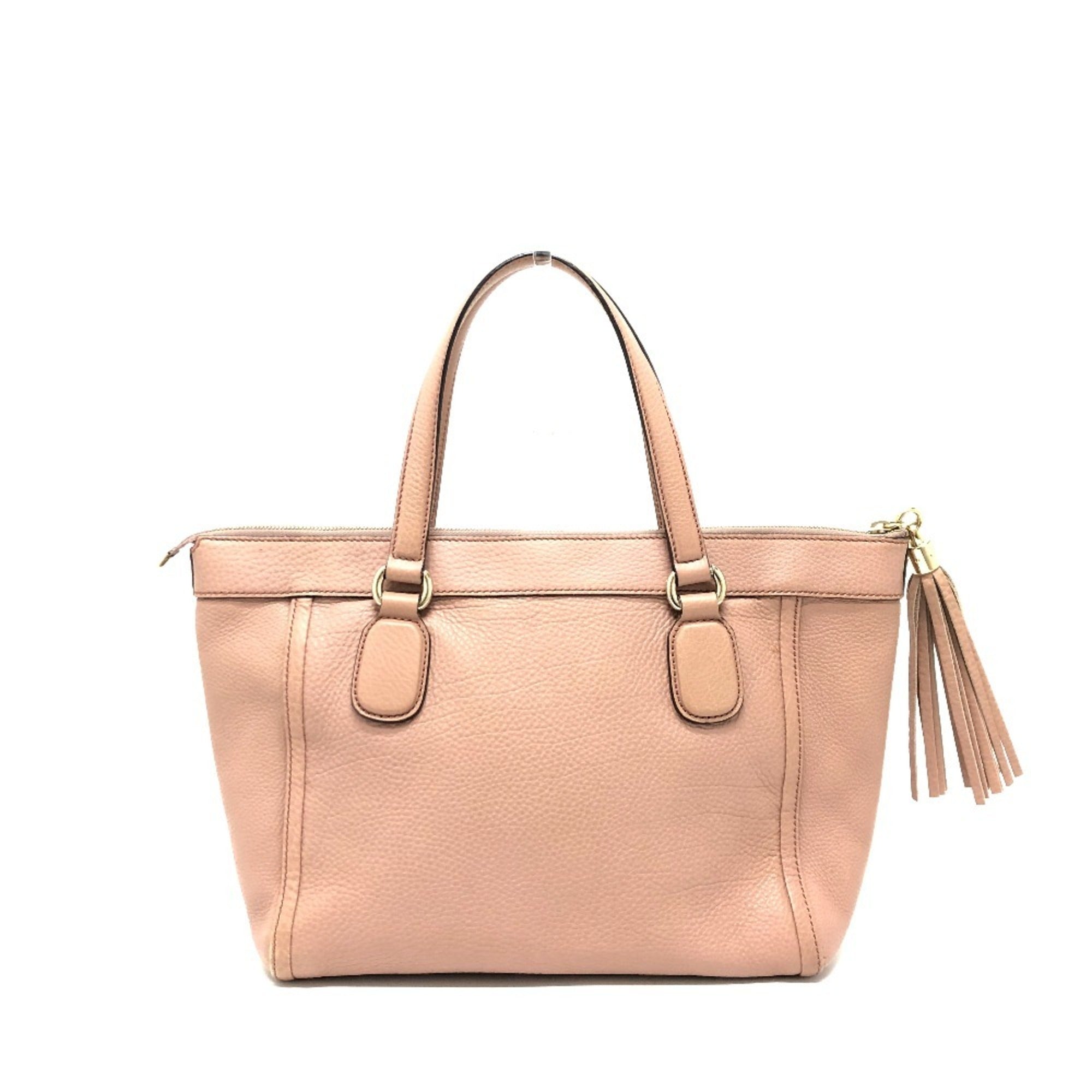 Soho Zip Tote Leather Small