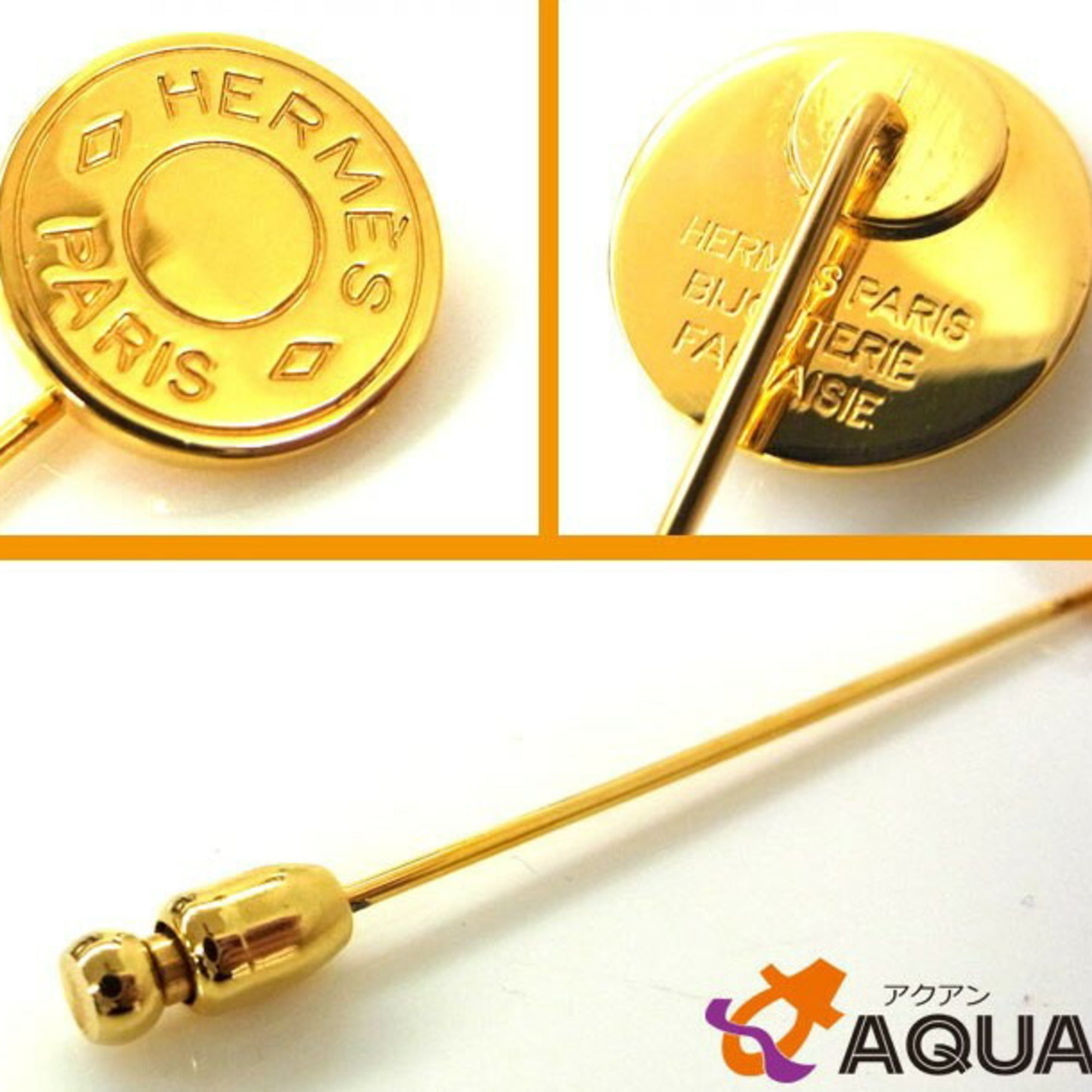 Brooch Brass Gold