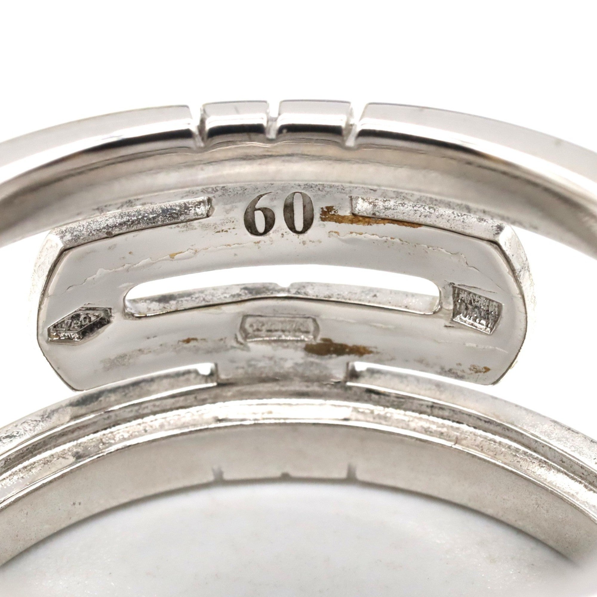 Parentesi Ring 18K White Gold