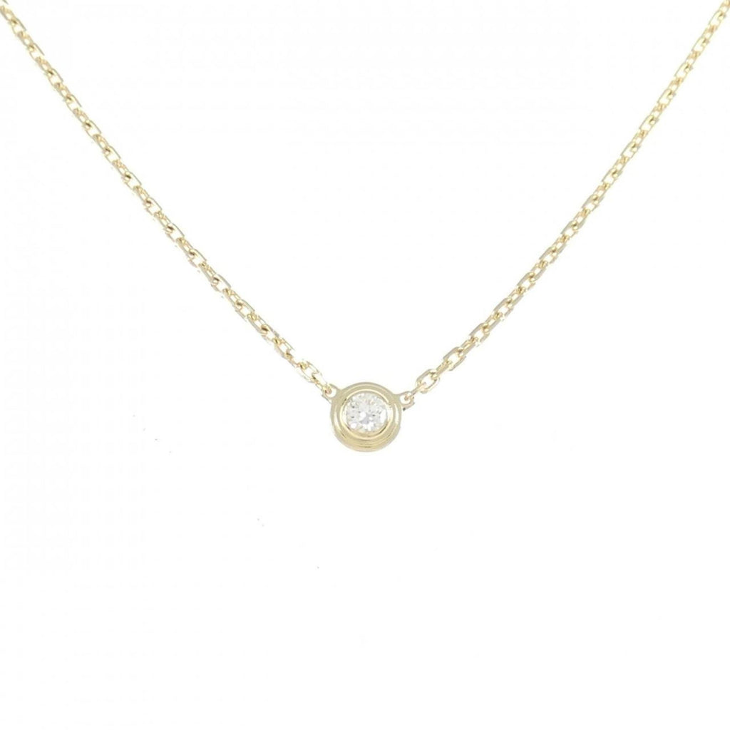 D'Amour Pendant Necklace 18K Yellow Gold with Diamond