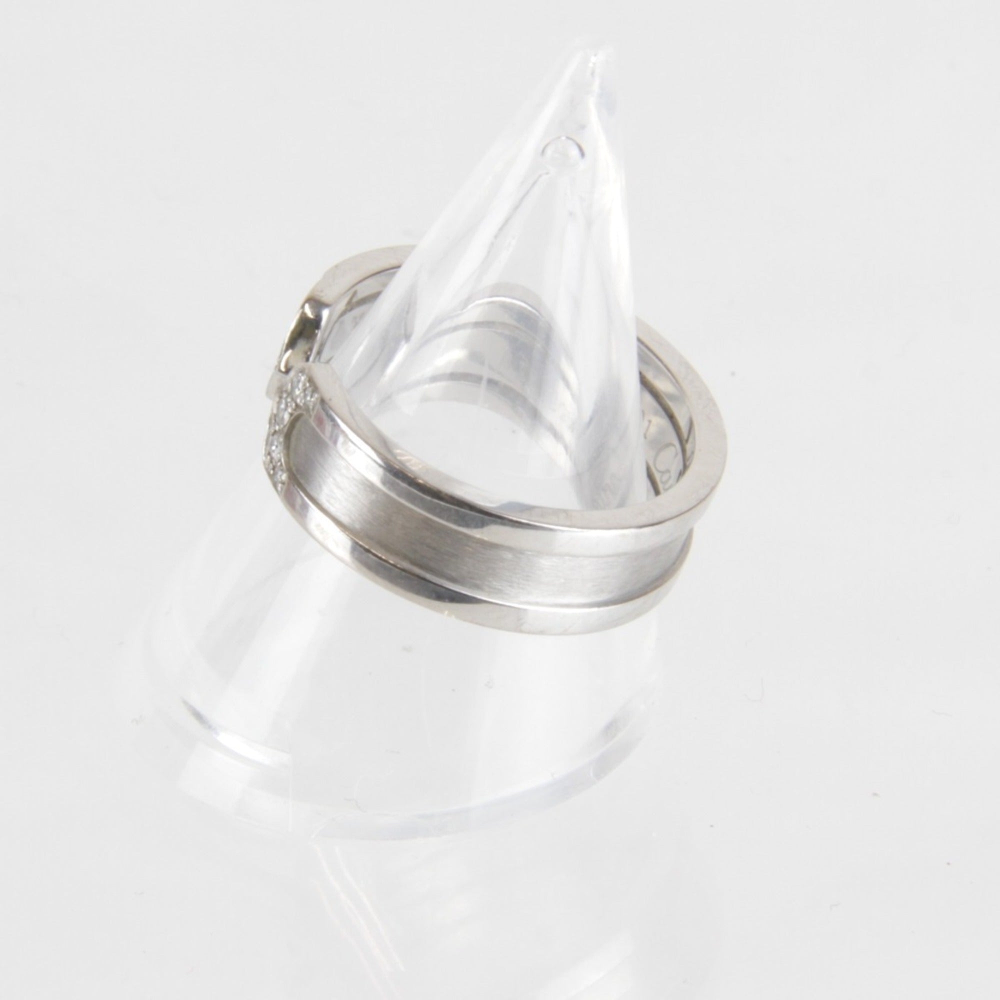 Ring 18K White Gold with Diamond