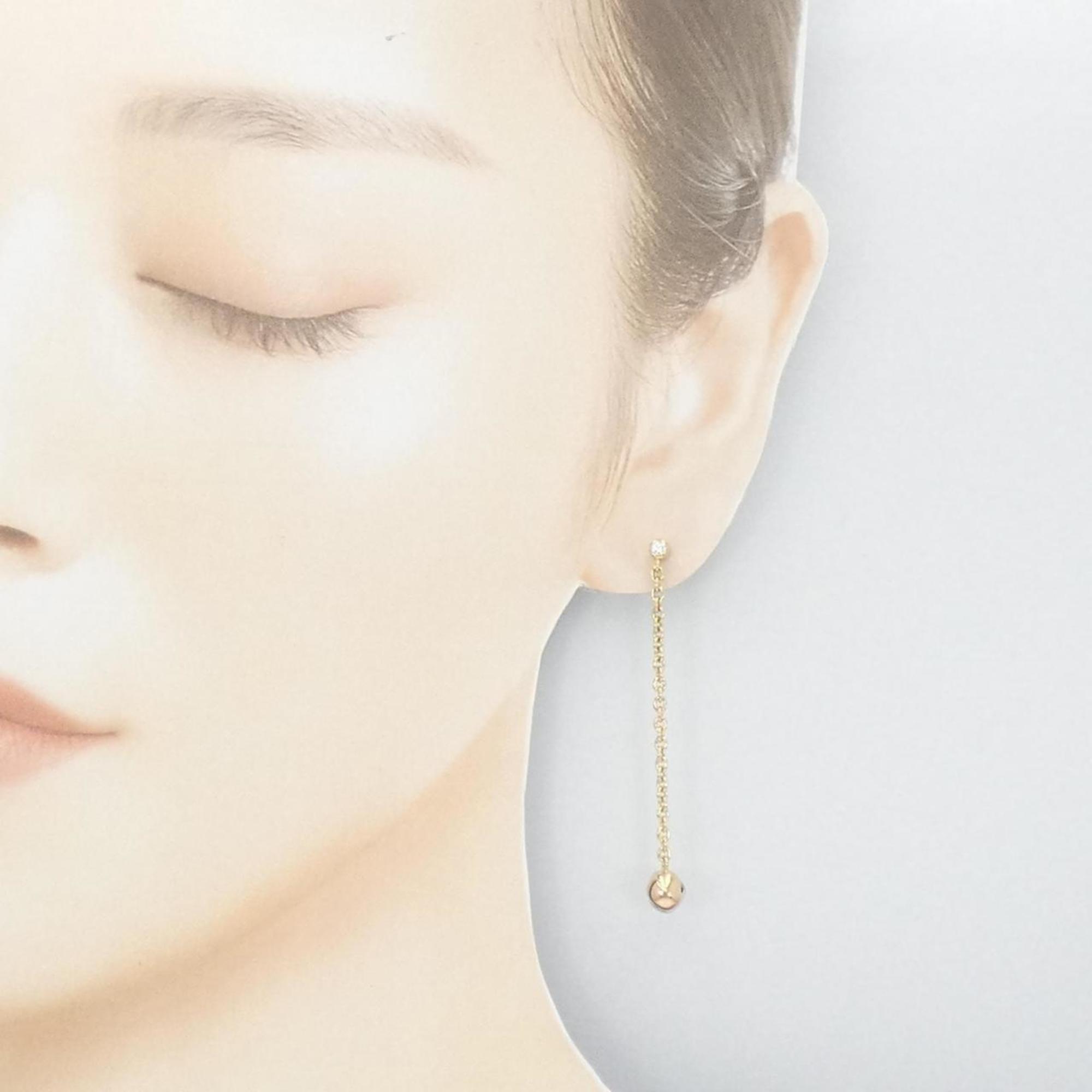 Trinity Earrings 18K Tricolor Gold