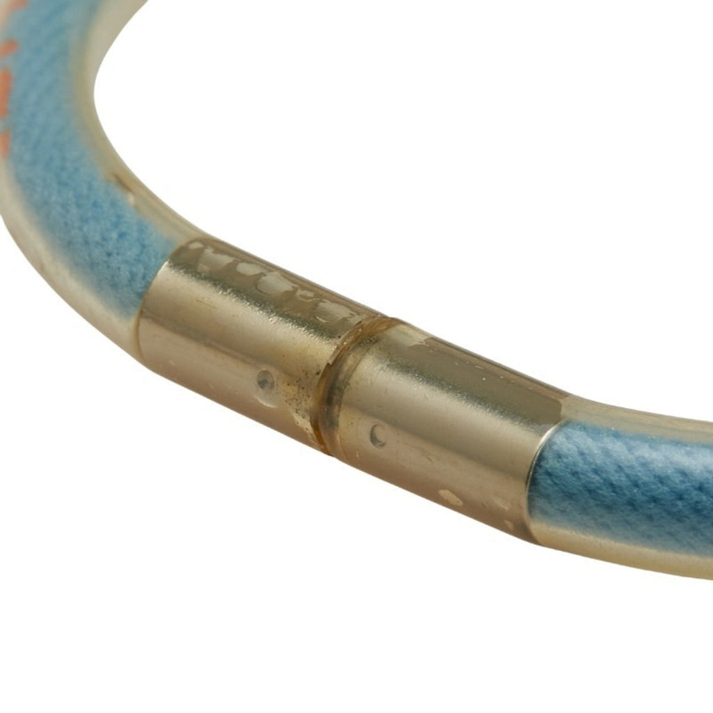 Bracelet Vinyl Blue and Gold
