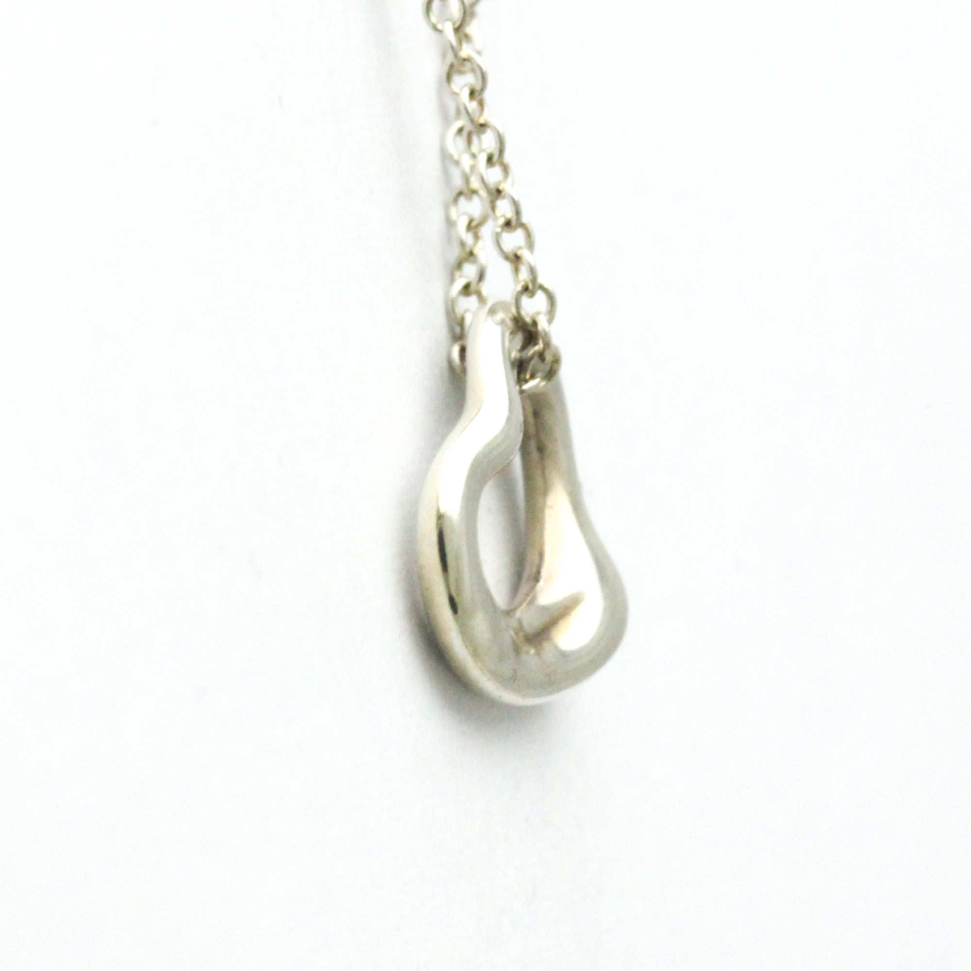 Open Heart Pendant Necklace Sterling Silver 11mm