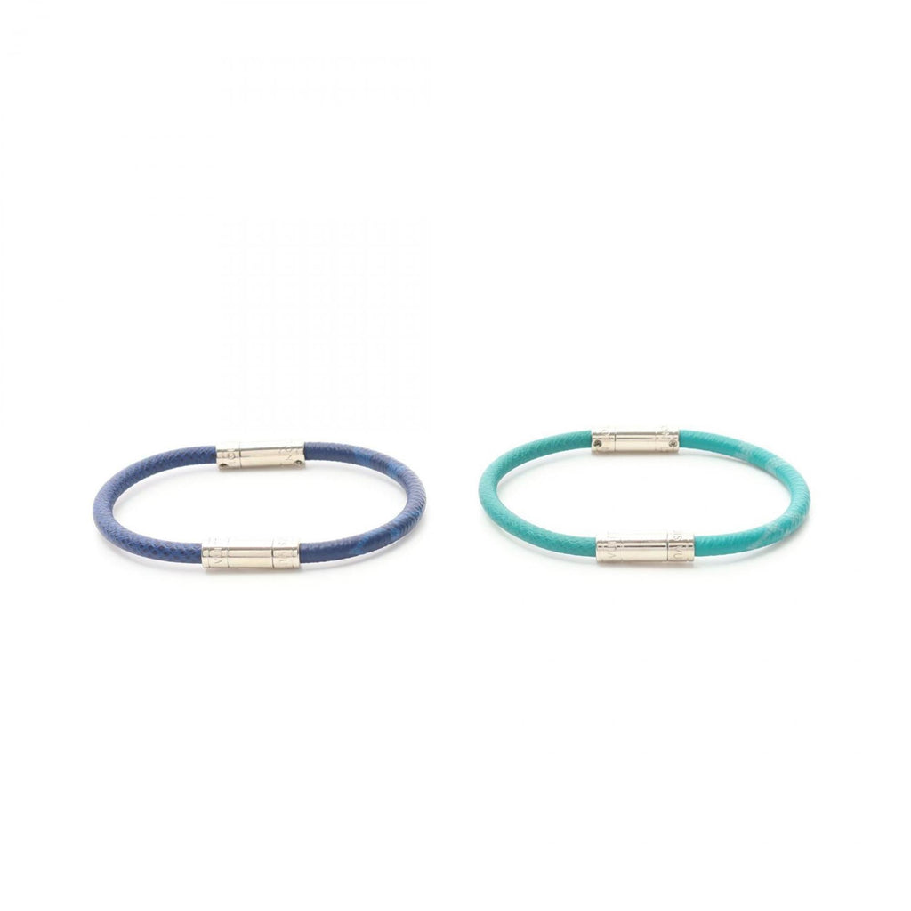 Taigarama Bracelet Leather Blue and Green