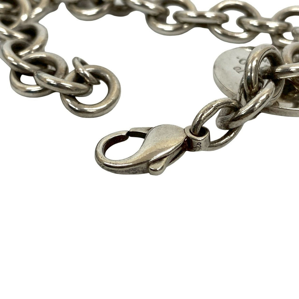 Round Tag Bracelet Sterling Silver