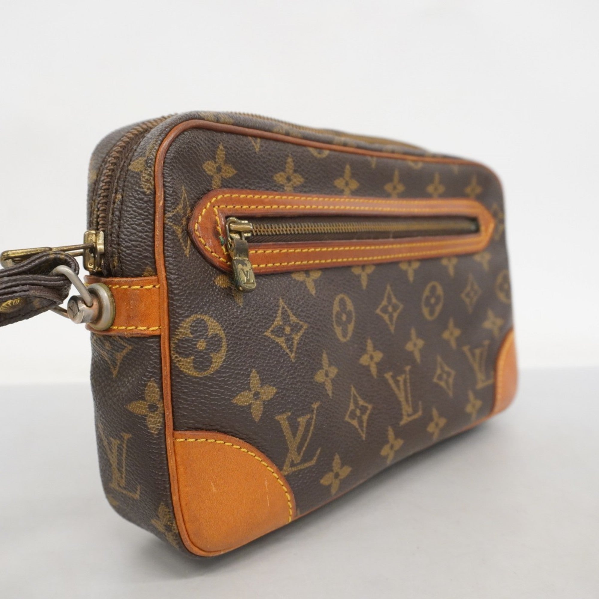 Marly Dragonne Clutch Monogram Canvas GM