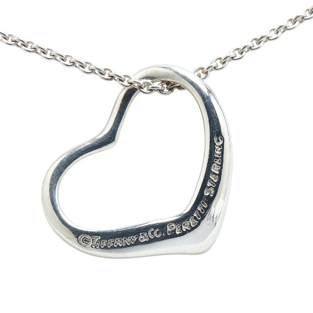 Heart Pendant Necklace Sterling Silver
