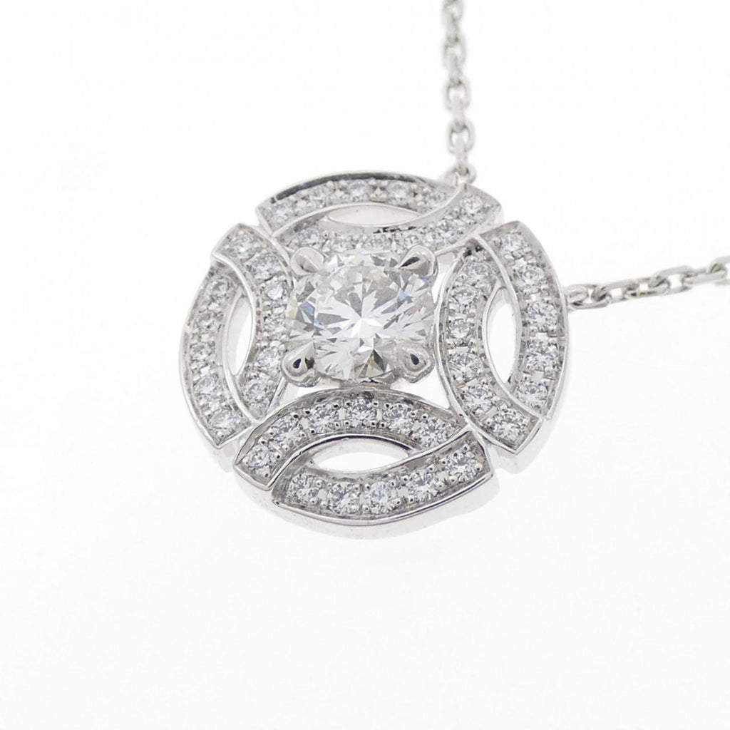 Galanterie Pendant Necklace 18K White Gold