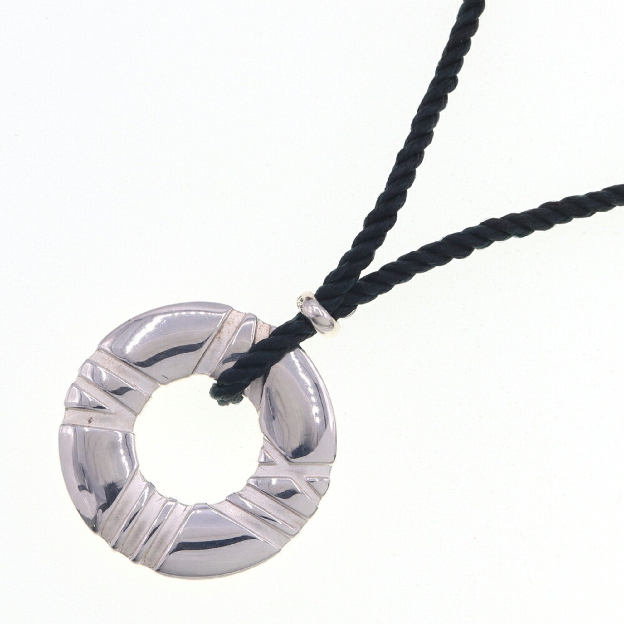 Atlas Pendant Necklace Sterling Silver