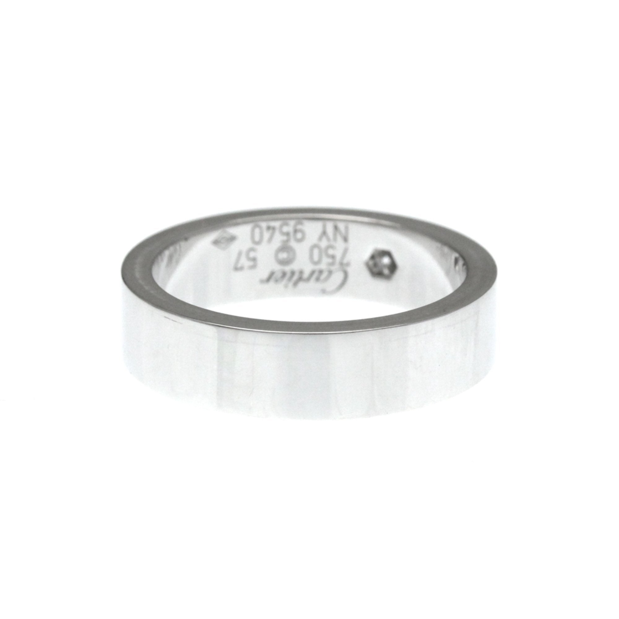 Love Ring 18K White Gold with Diamond