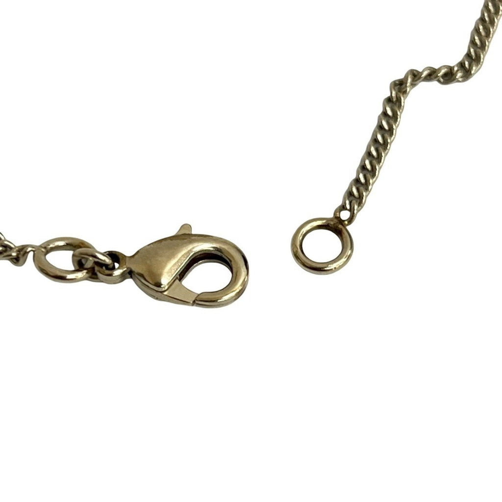 CC Logo Chain Pendant Necklace Metal