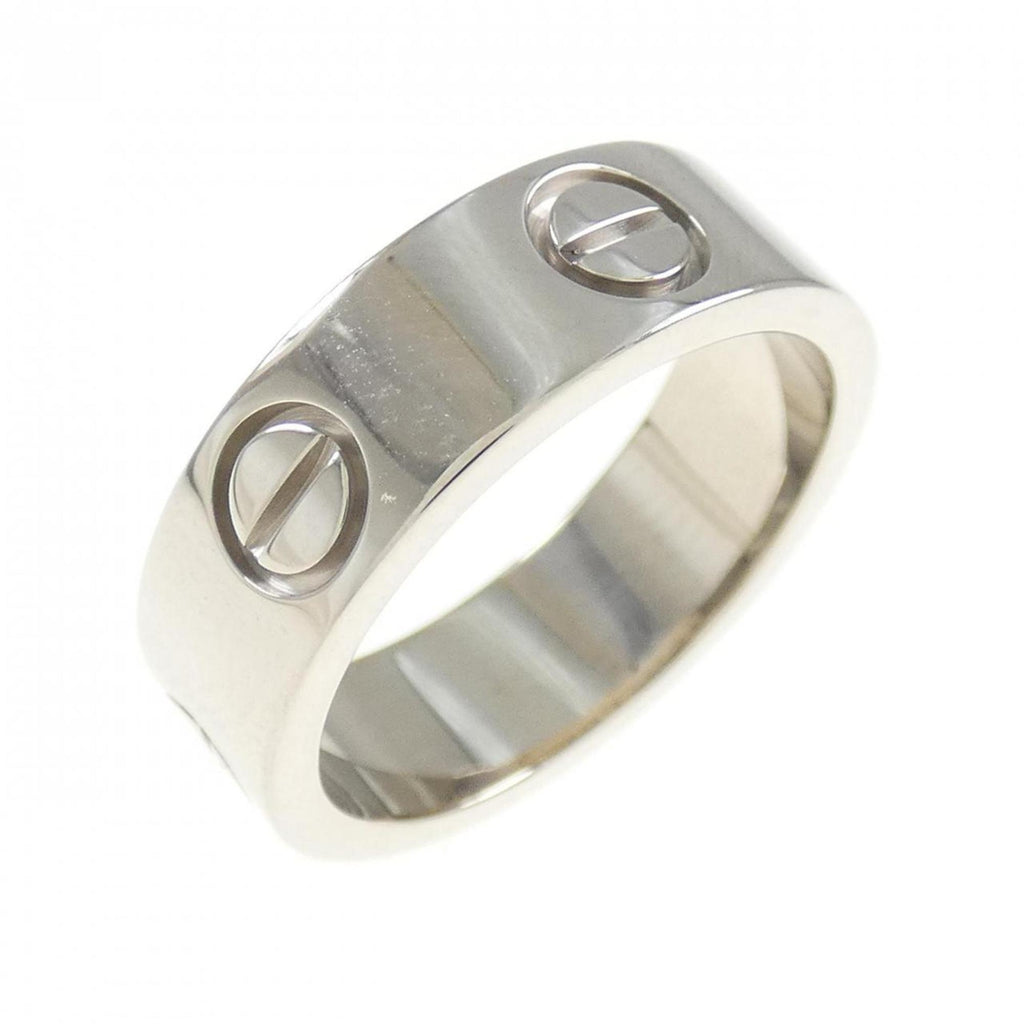 Love Ring 18K White Gold