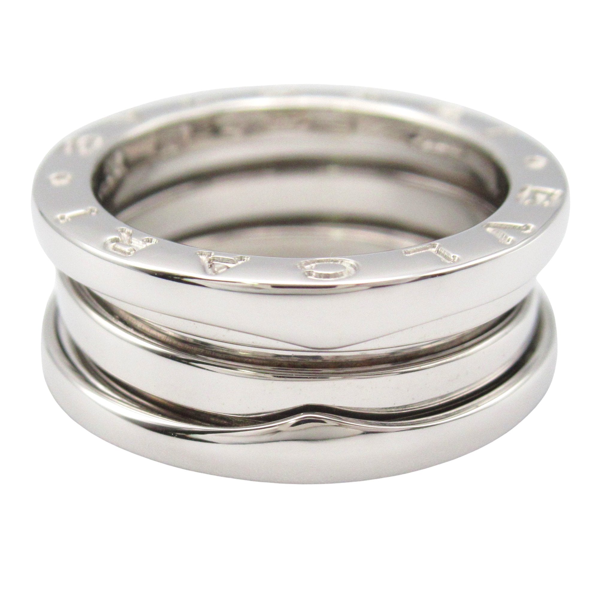 B.Zero1 Ring 18K White Gold and Sterling Silver