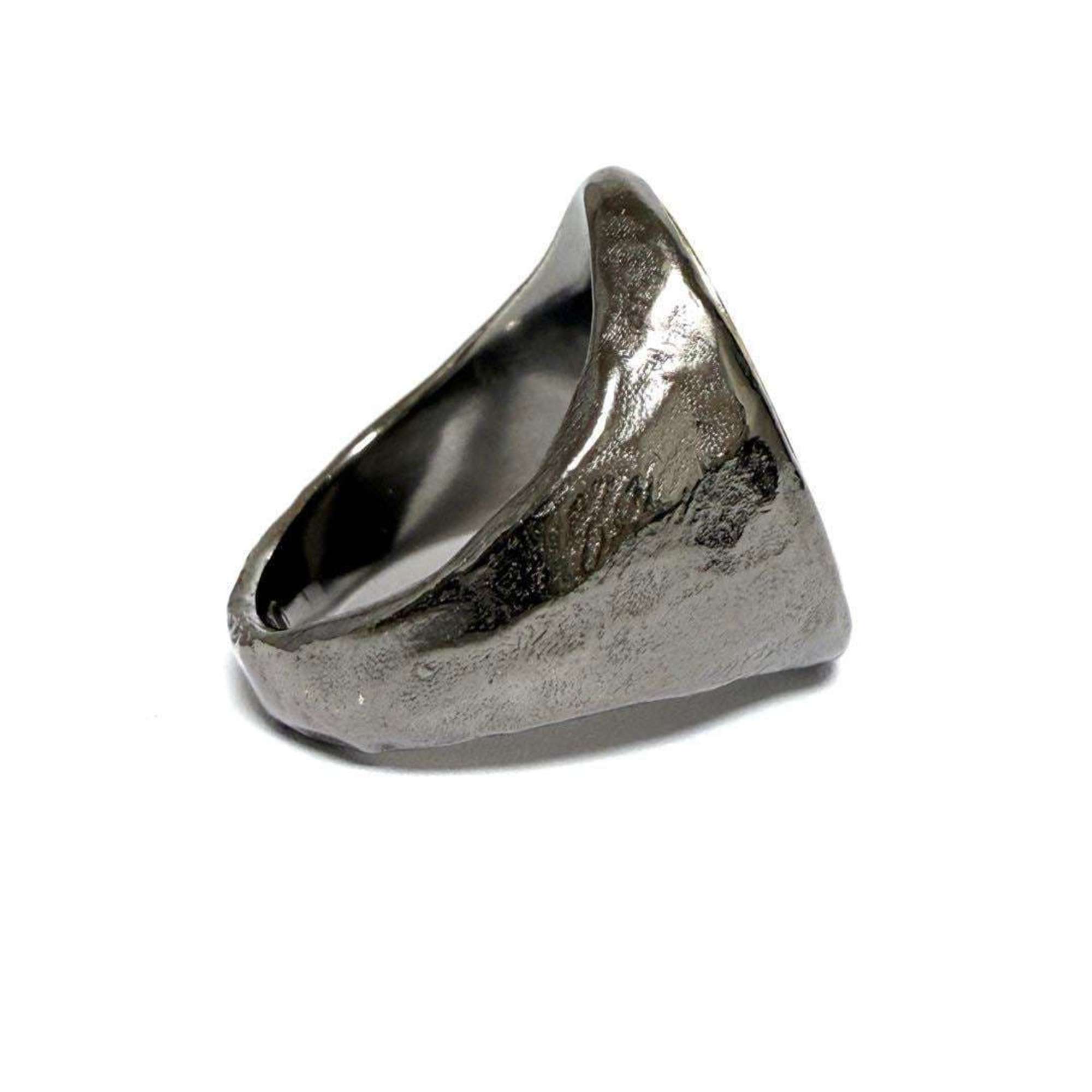 Signet Ring Metal Combination Color