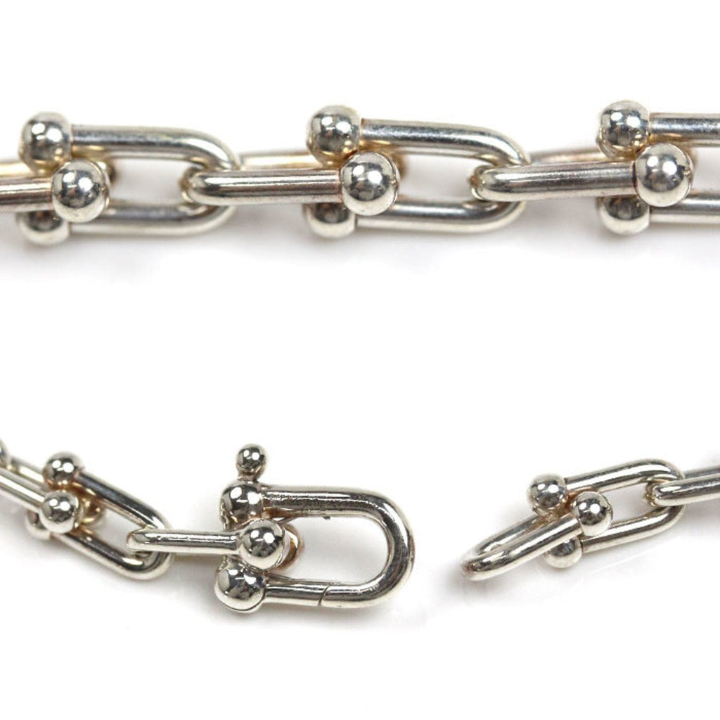 Hardware Link Pendant Necklace Sterling Silver Small