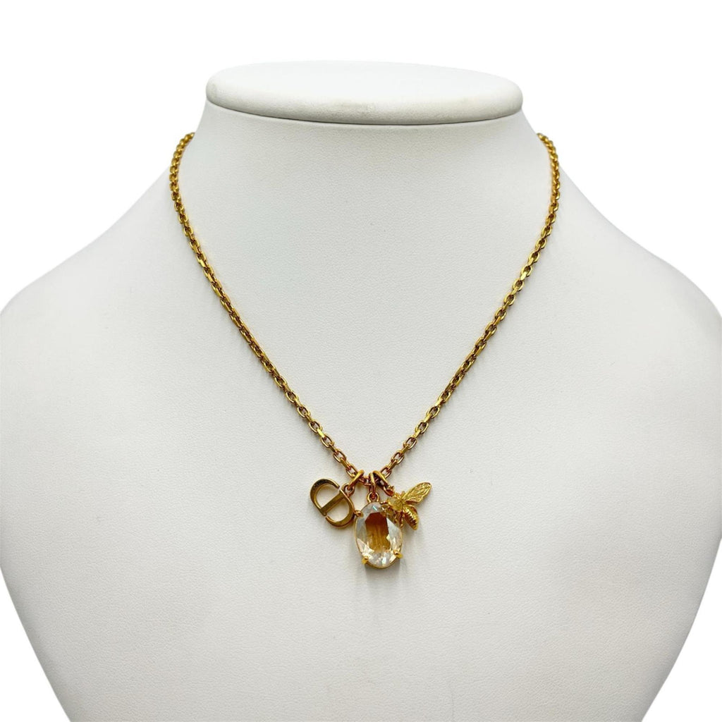 Petit CD Pendant Necklace Metal