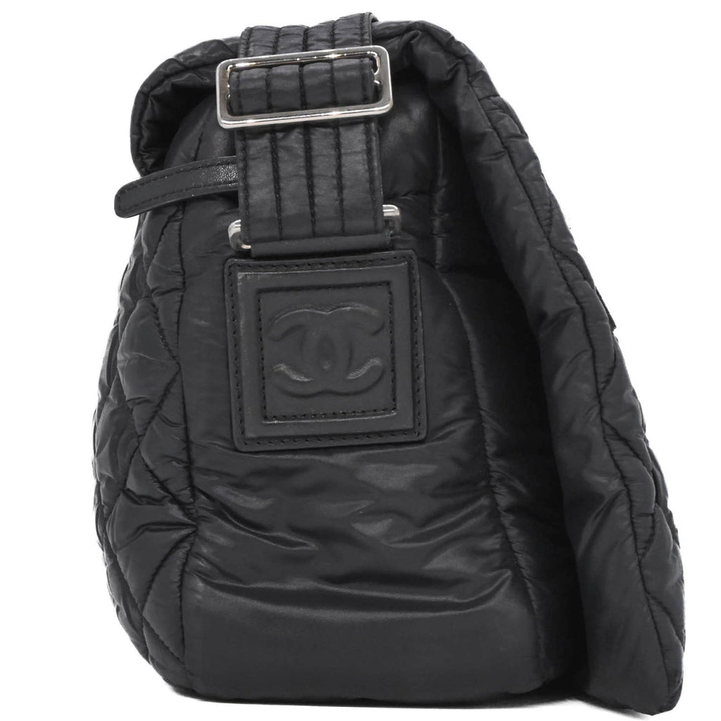 Coco Cocoon Messenger Bag Quilted Nylon Medium