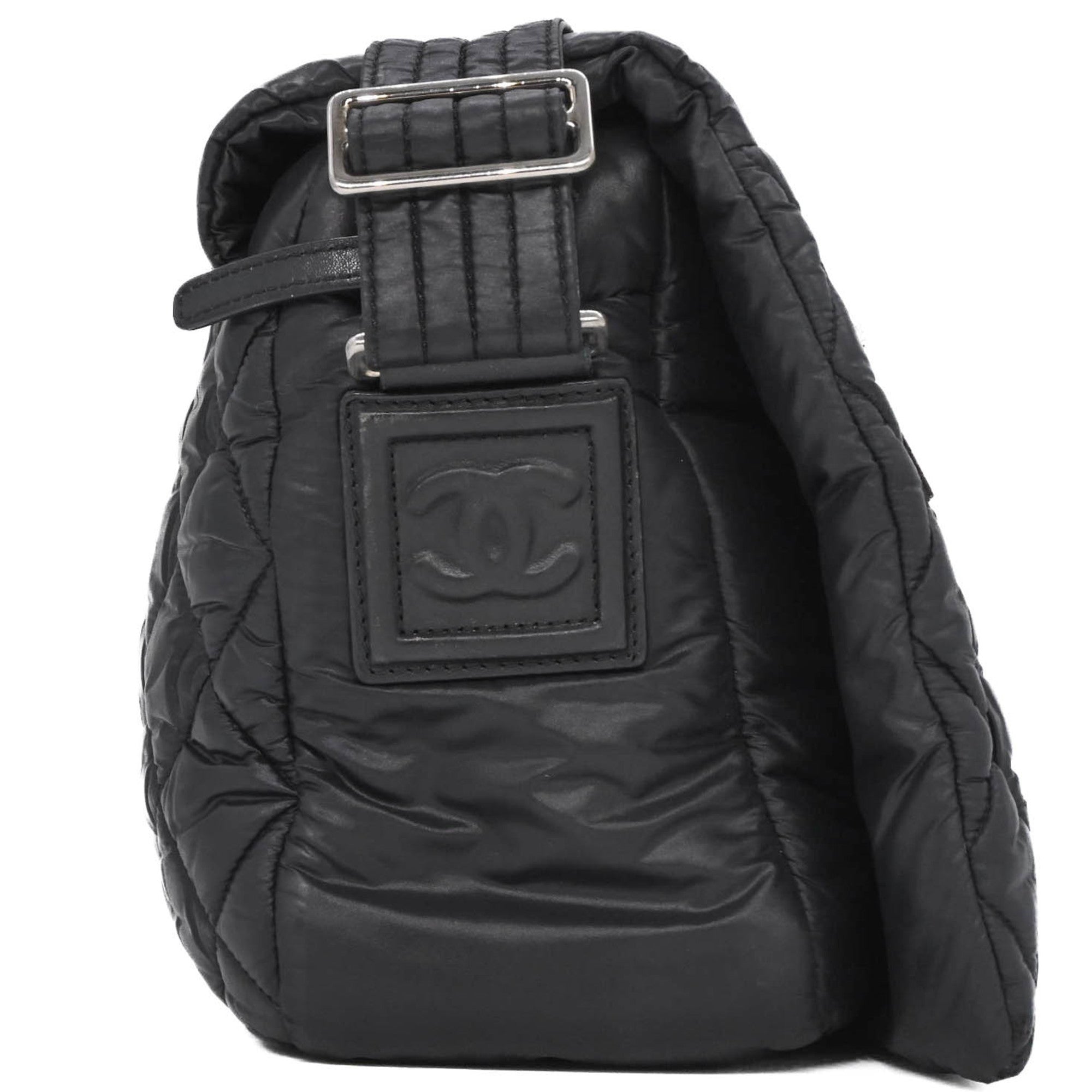 Coco Cocoon Messenger Bag Quilted Nylon Medium