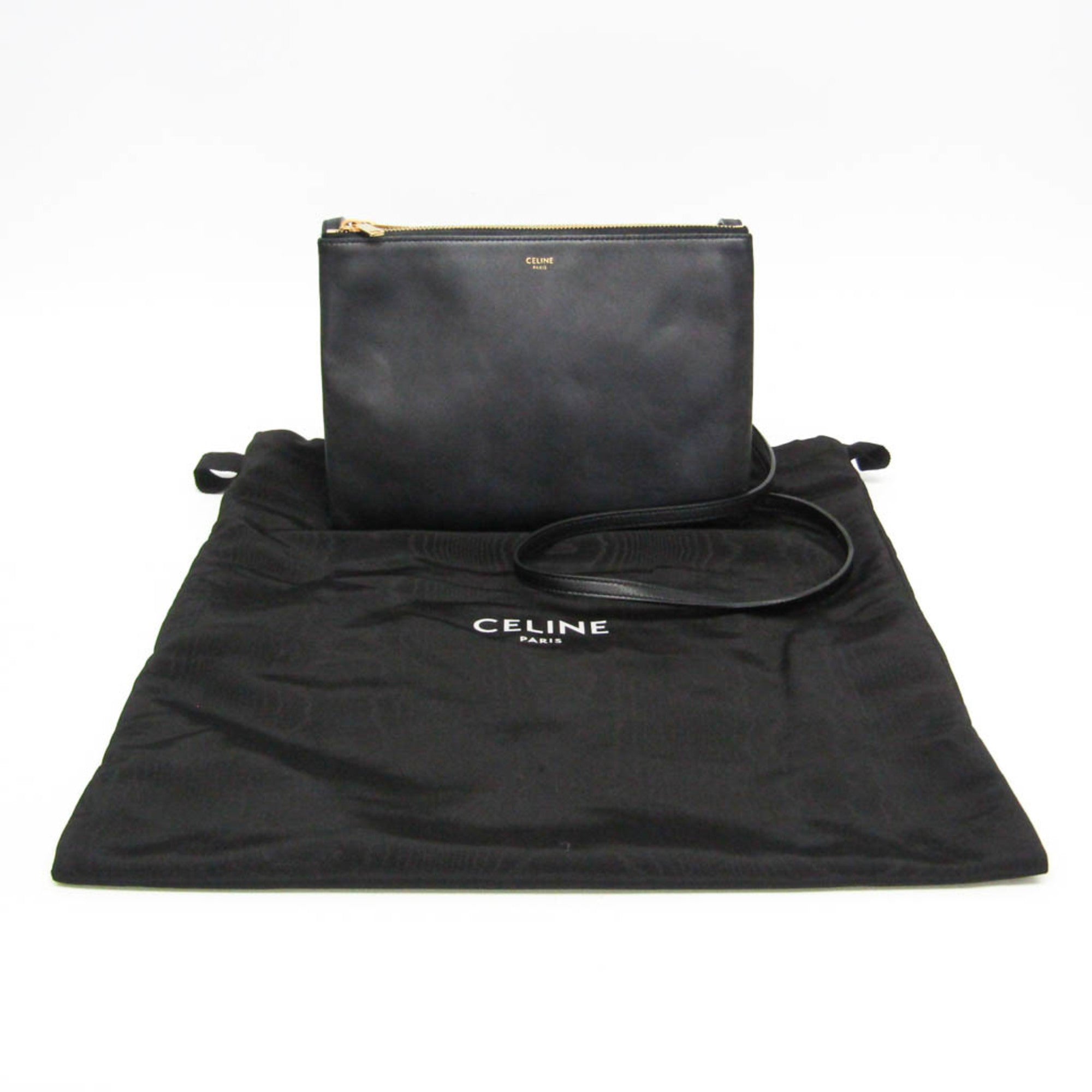 Trio Crossbody Bag Leather Large